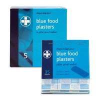 Blue Pilfer Proof Plasters - 5 Wallets