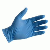 One pair of medium Nitrile gloves