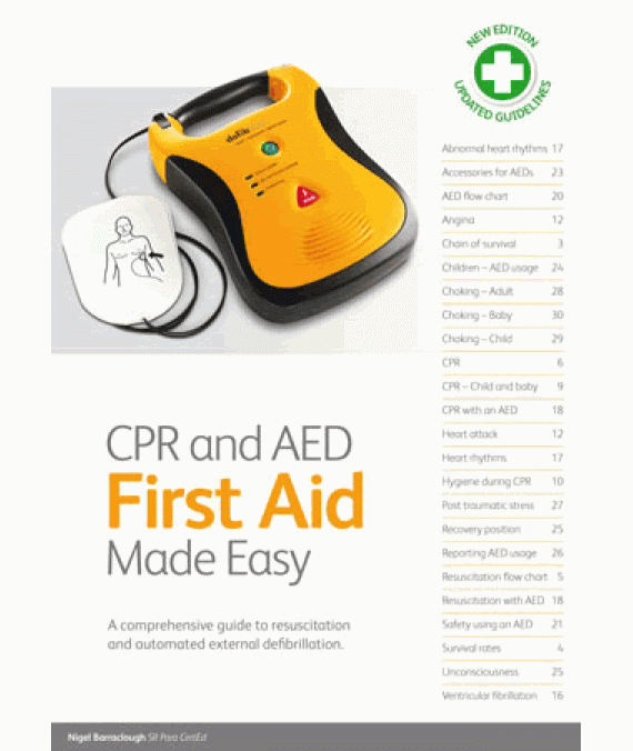CPR  and AED First Aid Booklet