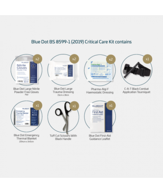 Critical Injury Pack BS 8599-1 (2019) 