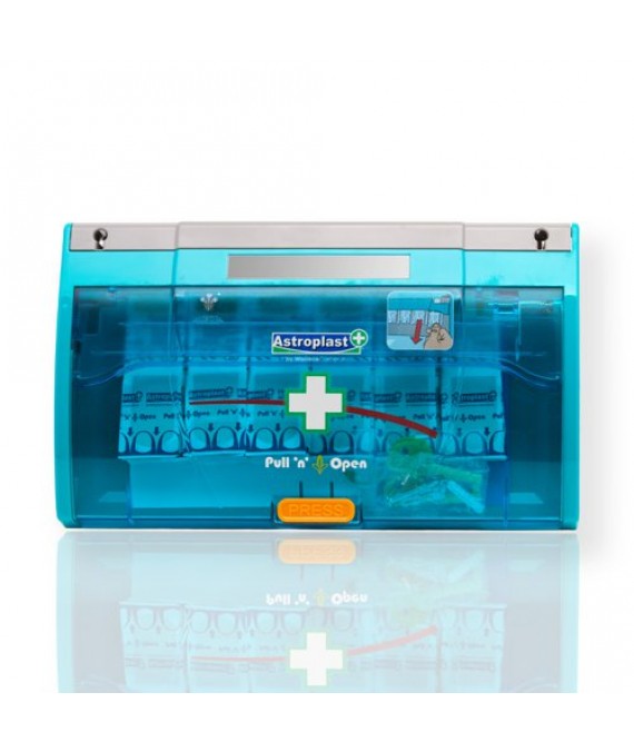 Astroplast Pull N Open Plaster Dispenser With 60 Washproof Plasters 7.2cm x 2.5cm Astroplast Pull N Open Plaster Dispenser With 60 Washproof Plasters 7.2cm x 2.5cm