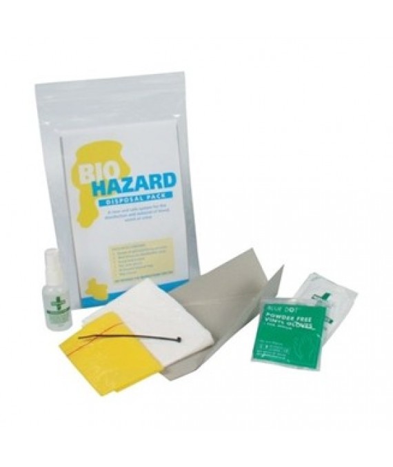 Biohazard Removal Kit - single application