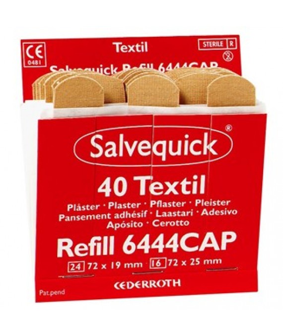 Cederroth Fabric Plaster Refill 6 x 40 (6444) Cederroth Fabric Plaster Refill 6 x 40 (6444)