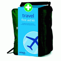BSI 8599 Compliant First Aid Kit Travel in Green Bag