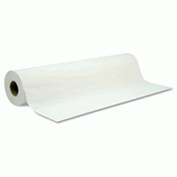 Perforated White Couch Roll. 40m