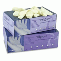 Latex Powder Free Gloves Medium (100)