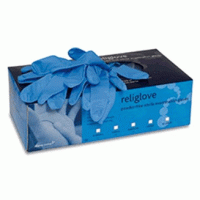Blue Nitrile Gloves - Small