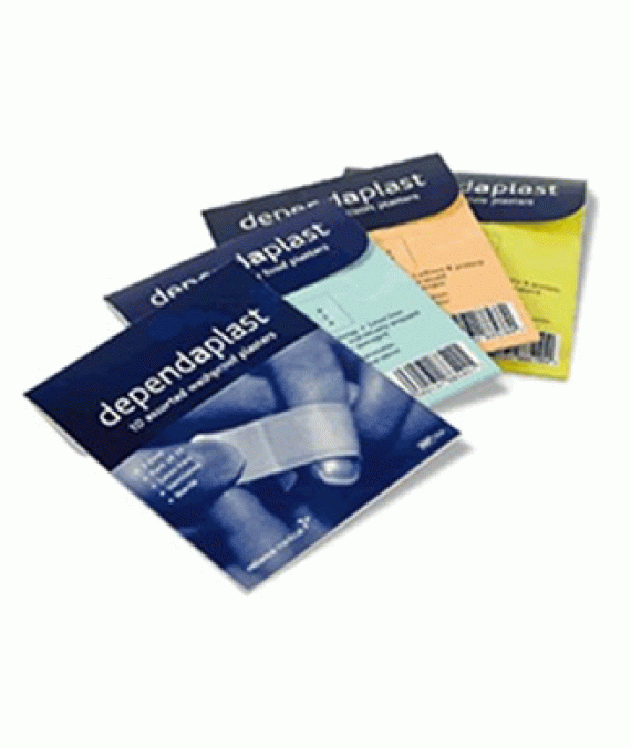 Blue Detectable Plasters Assorted Wallet of 20