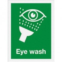 Large Eye Wash Sign Adhesive 300 x  220mm