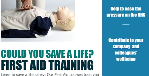 Do you have trouble recruiting staff for first aid training? 